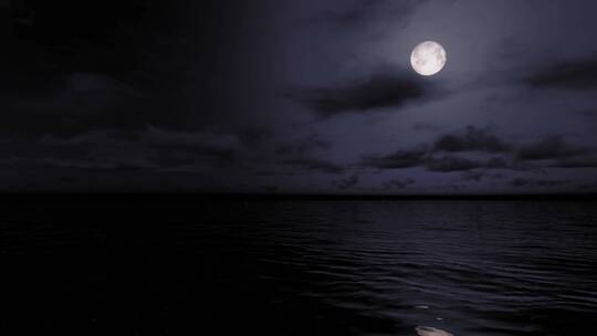 月亮  夜晚