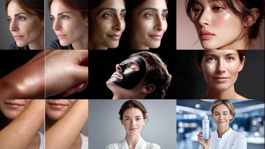 医美科技焕肤美白新体验高清在线视频素材下载