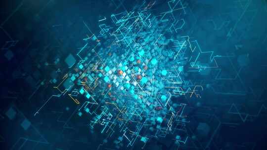 3D区块链网络：未来蓝色电路中的发光线