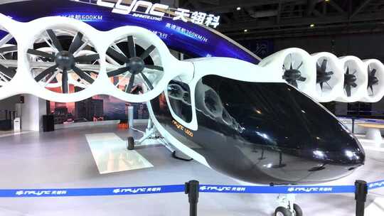 上海第八届 进博会私人飞机展