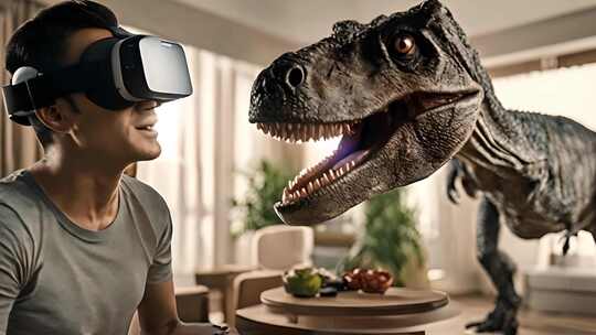 VR眼镜虚拟现实  科技生活