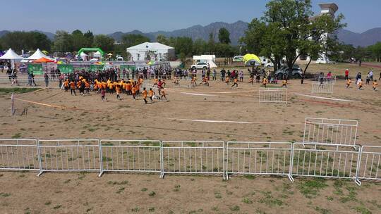 斯巴达勇士少年儿童户外体育运动比赛