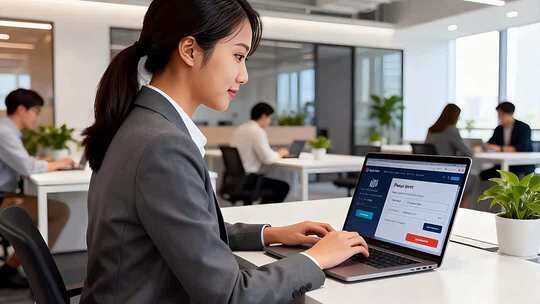 国际商务办公协作场景