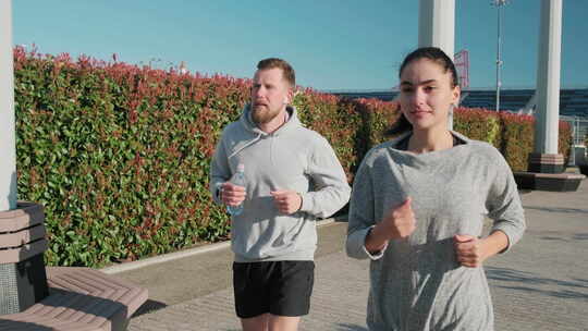 晨跑是健康生活方式的一部分