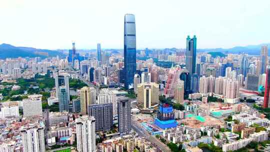 中国城市地标建筑风景航拍纪录片