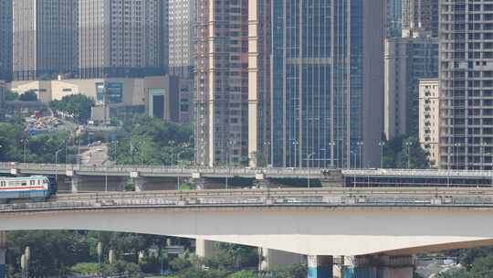 重庆繁华发达的轨道交通