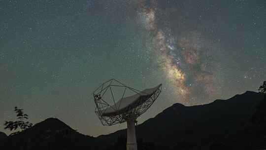 安徽大别山金寨星空天文延时摄影风光8K