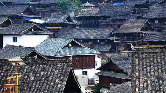 贵州乡村人文  农村生活场景