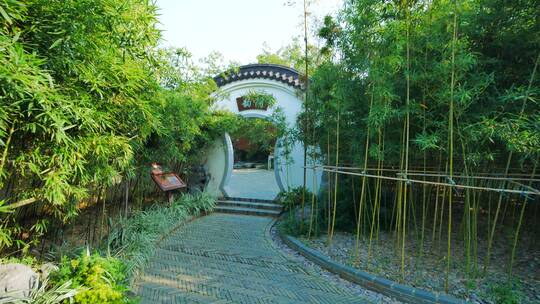 中式园林庭院