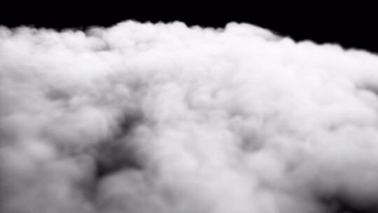 【Alpha通道】环境烟雾白色云海延时动画