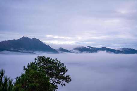 云海 延时摄影 云 高空 云层