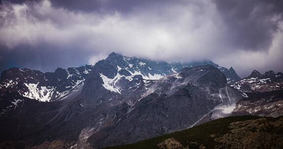 丽江玉龙雪山延时