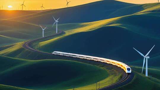 4K《在希望的田野上》配乐背景