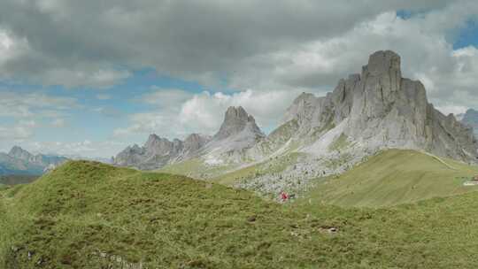 徒步旅行，山脉，徒步旅行，景观