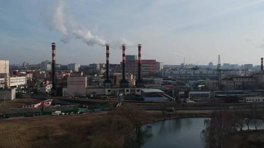 雾霾环境环保工业化工污染排放新能源空气