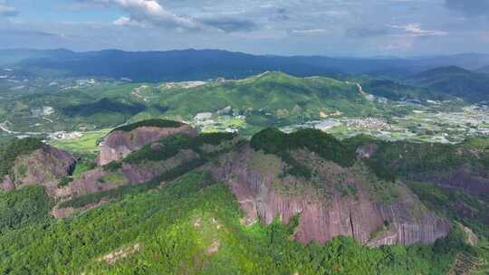 4K江西汉仙岩风景区航拍19