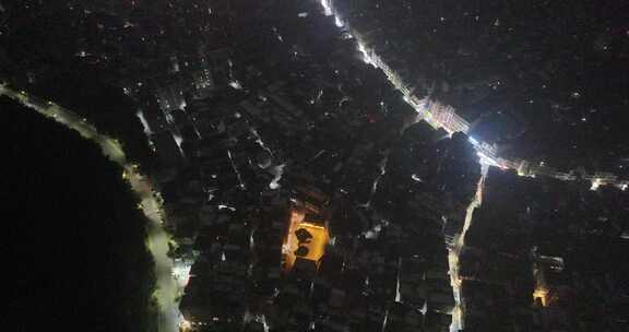 阳江市海陵岛商圈夜景