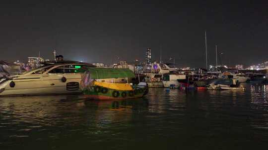 香港维多利亚港夜景