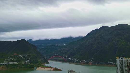 长江三峡巫峡风光