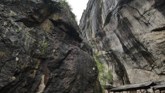 浙江温州楠溪江大若岩景区十二峰