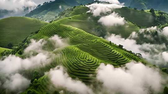 高山云雾茶园绿茶