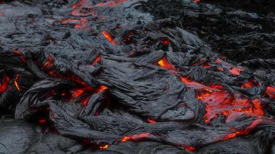 熔岩火山基拉韦厄火山夏威夷