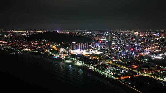 青岛崂山区夜景