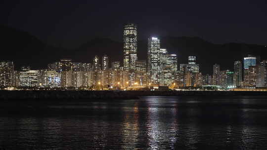 香港维多利亚港夜景