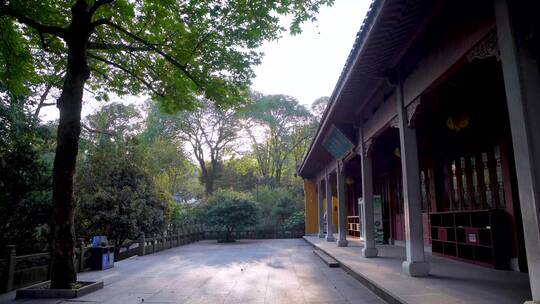 杭州飞来峰灵隐寺江南寺院建筑4K视频合集