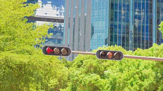 【正版素材】深圳城市红绿灯视频素材模板下载