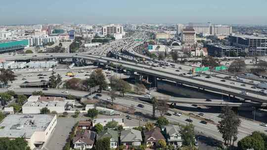 市区，洛杉矶，交通，高速公路