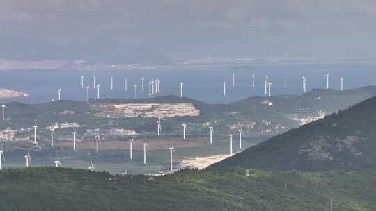 平潭岛海岸线航拍