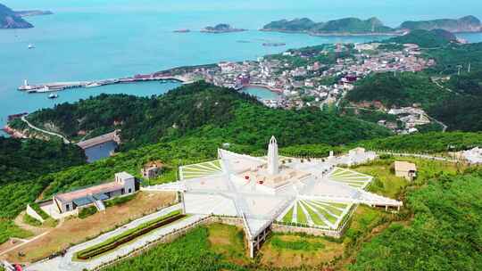 浙江大陈岛，台州市椒江区，下大陈岛视频素材模板下载