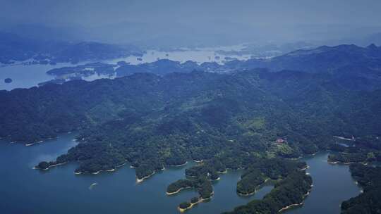 水库自然风光千岛湖