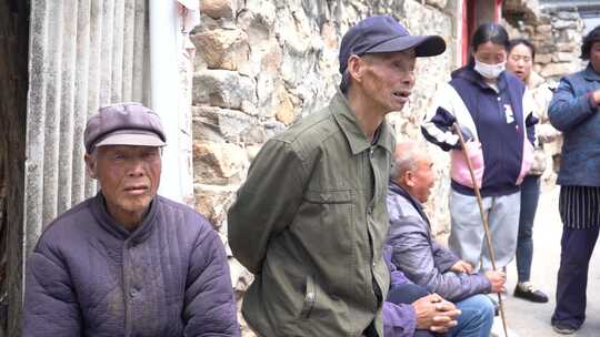 大山乡村留守老人可伶老人农村孤独老人