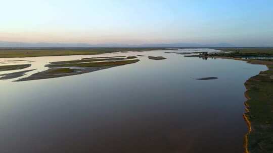 黄河平原农业灌溉河道河难湿地水利