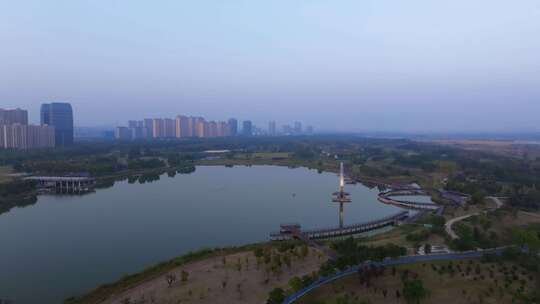 秦汉渭河湖泊湿地生态公园