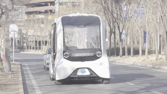 2022年冬奥会首钢园区丰田无人驾驶公共车