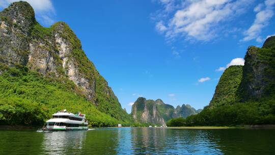 广西美景 桂林山水 漓江风光 漓江漂流