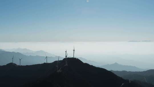 湖北九宫山云海延时