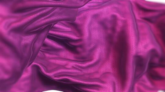 紫色纹理绸缎飘舞背景 (3)视频素材模板下载