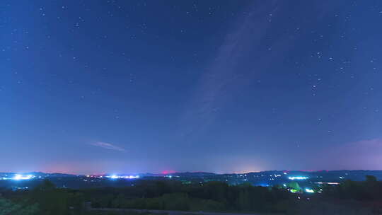 夜空 星空 星轨 星星 银河