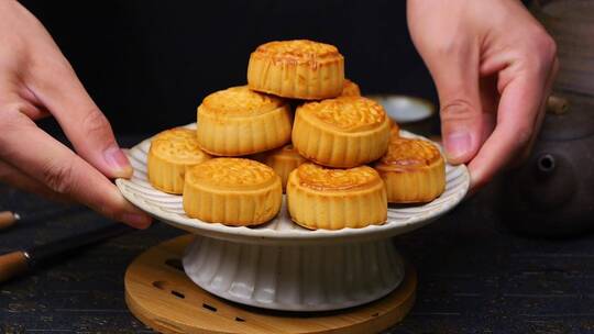 月饼  中国传统美食