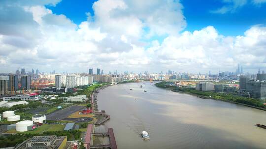 上海西岸商业区与前滩国际商务区