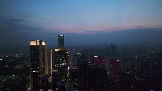 杭州未来科技城夜景