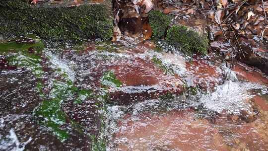 水 水流 小溪 流水 水滴 山区  岩石