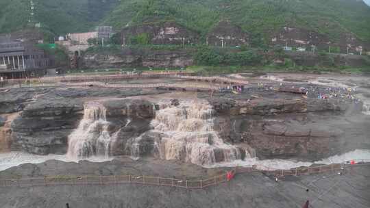 黄河黄河壶口瀑布江河山河河流奔腾河流长江