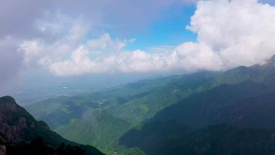 南五台山 钟南山 秦岭 云海 日出 云彩 蓝天