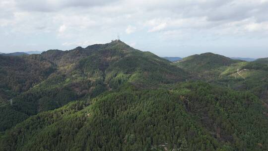 祖国壮丽山河丘陵山川航拍