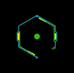 科技HUD 科技小元素 赛博朋克 虚拟数字